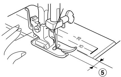JANOME MELODY 41 - Changer la direction de la couture - 2