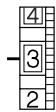 JANOME MELODY 41 - Position variable de I'iguille - 3
