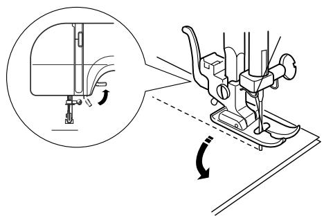 JANOME MELODY 41 - SECTION 3. COUTURE DE BASE Utilisation du point droit - 4