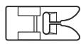 JANOME MELODY 41 - Abaisser la griffe d'entrainment - 2