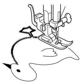 JANOME MELODY 41 - Le point pour appliques - 1