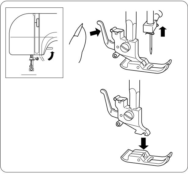 JANOME MELODY 41 - Releveur du pied presseur - 1