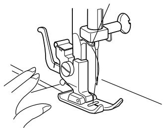 JANOME MELODY 41 - SECTION 3. COUTURE DE BASE Utilisation du point droit - 1