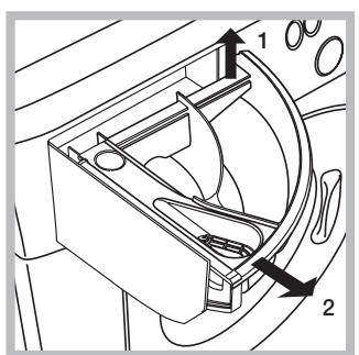 HOTPOINT WDD9640B EU - Nettoyage du tiroir à produits les-siviels. - 1