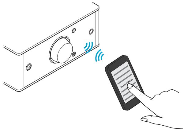 BENON DDS3050 - Sélectionnez “Denon PMA-30” à partir de la liste des périphériques affichée sur l'écran du périphérique Bluetooth. - 1