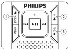 PHILIPS LFH660 - Enregistrement avec le microphone intégré - 1
