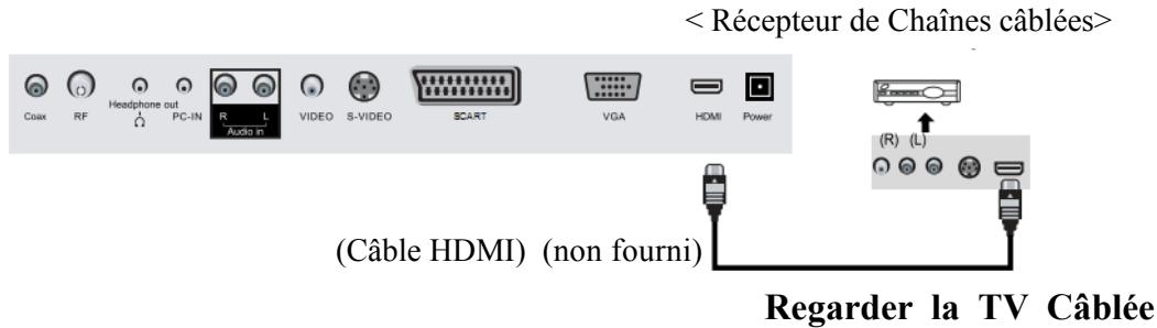 TOKAI LTL1601/MPEG2 - Connexion au terminal HDMI - 1