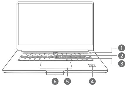 HUAWEI MATEBOOK D14 R5/8/12 - Prise en main de votre ordinateur - 1