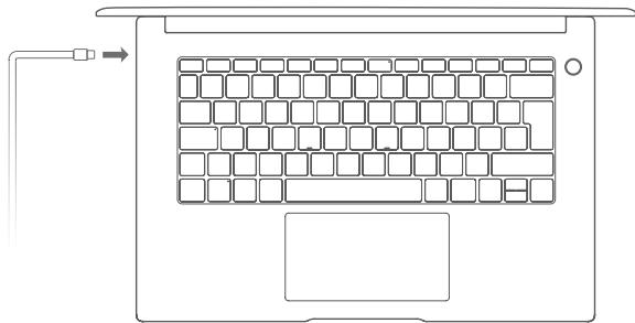 HUAWEI MATEBOOK D14 R5/8/12 - Charger votre ordinateur - 1