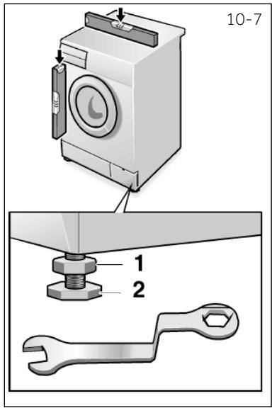 HAIER HW07-CP1439 - Alignement de l'appareil - 1