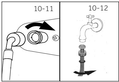 HAIER HW07-CP1439 - Raccordement d'eau douce - 1