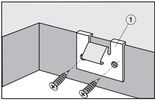 MIELE KM 5604 - Plan de travail en bois - 1