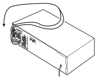 PIONEER VSX 516 S ARGENT - Raccordements des câbles - 1