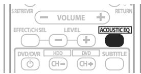 PIONEER VSX 516 S ARGENT - Écoute avec la fonction acoustic calibration EQ - 1