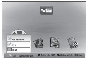 SAMSUNG BD-S5300 - Lecture de contenu à partir d'un péripérisque de stockage USB - 1