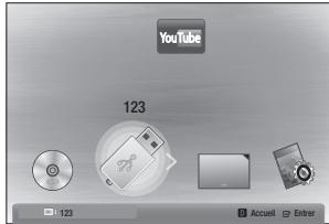 SAMSUNG BD-S5300 - Lecture de contenu à partir d'un péripérisque de stockage USB - 2