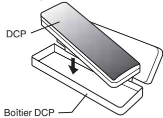 CLARION CZ309E - Rangement du DCP dans le boîtier du DCP - 1
