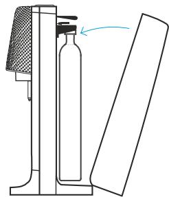 SODASTREAM SodaSpiritBleuNuitK - INSTALLATION DU CYLINDRE DE CO_2 ALIMENTAIRE - 4