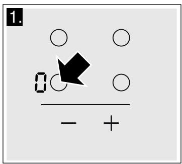 NEFF 111B41X2 - Régler la position de chauffe - 1