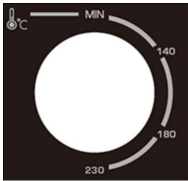 DARTY FC469MU - b) Réglage de la température - 1
