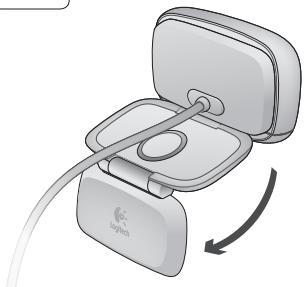 LOGITECH C525 - Dépliez la webcam - 1