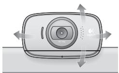 LOGITECH C525 - Positionnez la webcam - 2