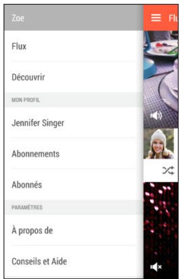 Zoe Flux Découvrir MON PROFIL Jennifer Singer Abonnements Abonnés PARAMÉTRES À propos de Conseils et Aide