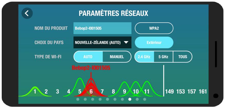 PARROT BEBOP PACK FPV WH - Paramètres d'image - 9