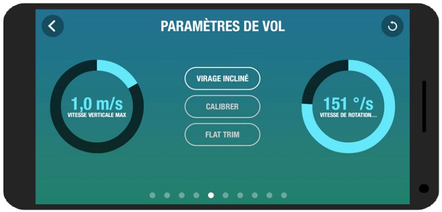 PARROT BEBOP PACK FPV WH - Paramètres - 3
