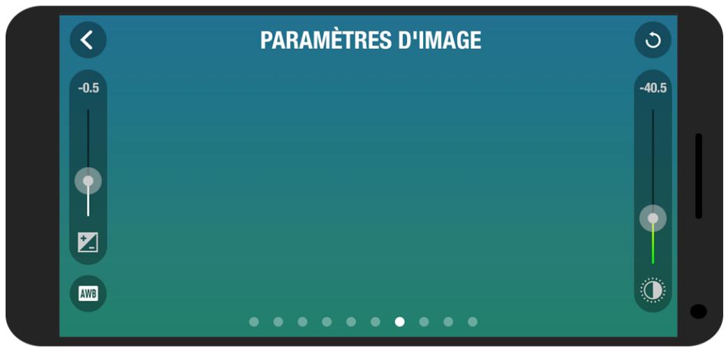 PARROT BEBOP PACK FPV WH - Paramètres d'image - 1