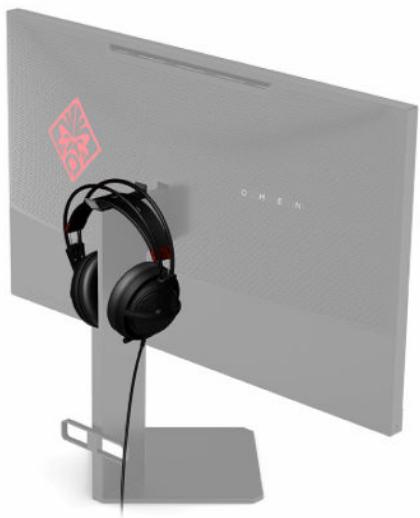 HP OMEN X 27 - Rangement du casque - 1
