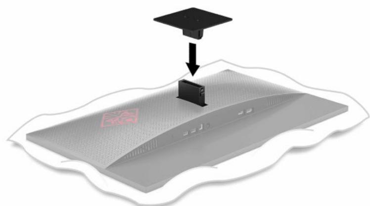 HP OMEN X 27 - Fixation du support de montage VESA - 1
