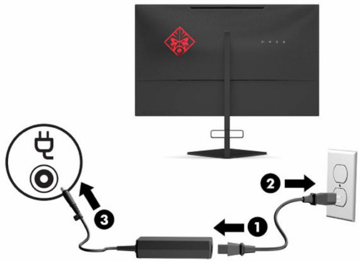 HP OMEN X 27 - Fixation du support de montage VESA - 12