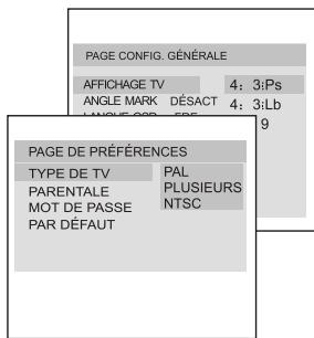 SCOTT TVD-21XFC - Procedure de configuration générale - 1