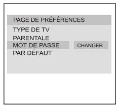 SCOTT TVD-21XFC - Modification du mot de passer - 3