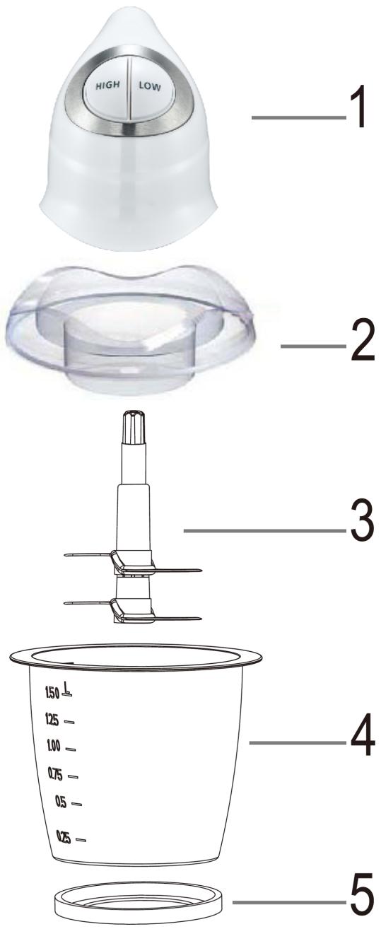 HARPER HMC480-BLANC - 1
