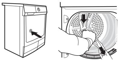 ELECTROLUX EDH 97951 W BLANC - Attention - 1