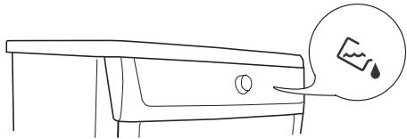 ELECTROLUX EDH 97951 W BLANC - Vidage du bac d'eau de condensation - 1