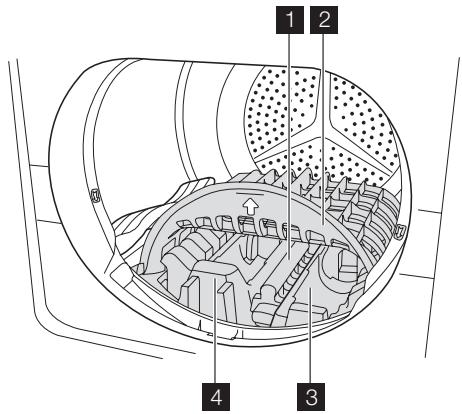 ELECTROLUX EDH 97951 W BLANC - Déballage du panier spécial pour linge délicat - 2