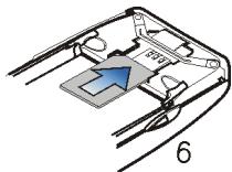 NOKIA 9312758 - Insérer la carte SIM dans le téléphone - 3