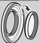 PHILIPS OBJECTIFREFLEXHD-FA352AL - Précautions relatives aux filtrés - 1