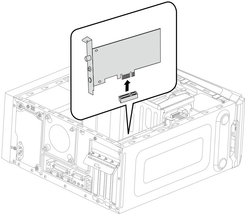 LENOVO R450-57331740 - Pour remplacer la carte de tuner TV : - 2