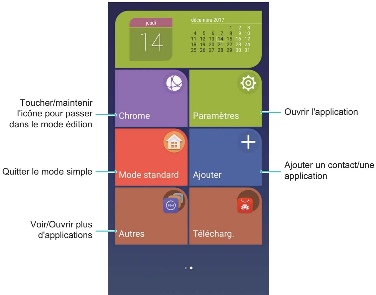 HUAWEI P SMART GOLD - Revenir aux fondamentaux avec le mode simple - 1