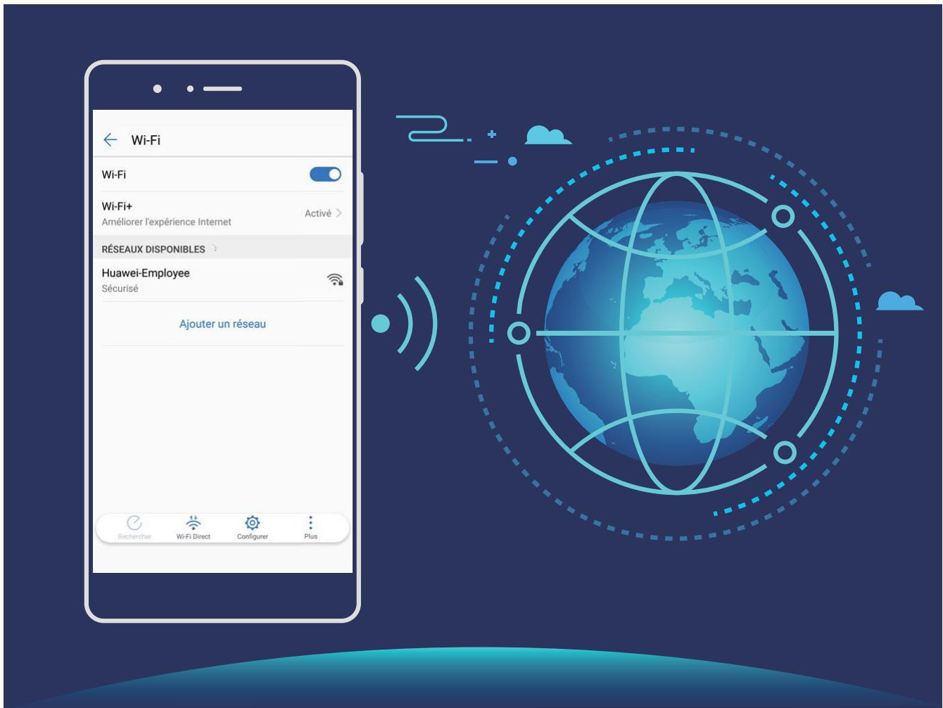 HUAWEI P SMART GOLD - Se connecter au Wi-Fi - 1