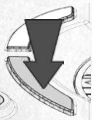 PROPEL STARWARS TiE ADVANCED X - BOUTON DE SELECTION DE VITESSE - 7