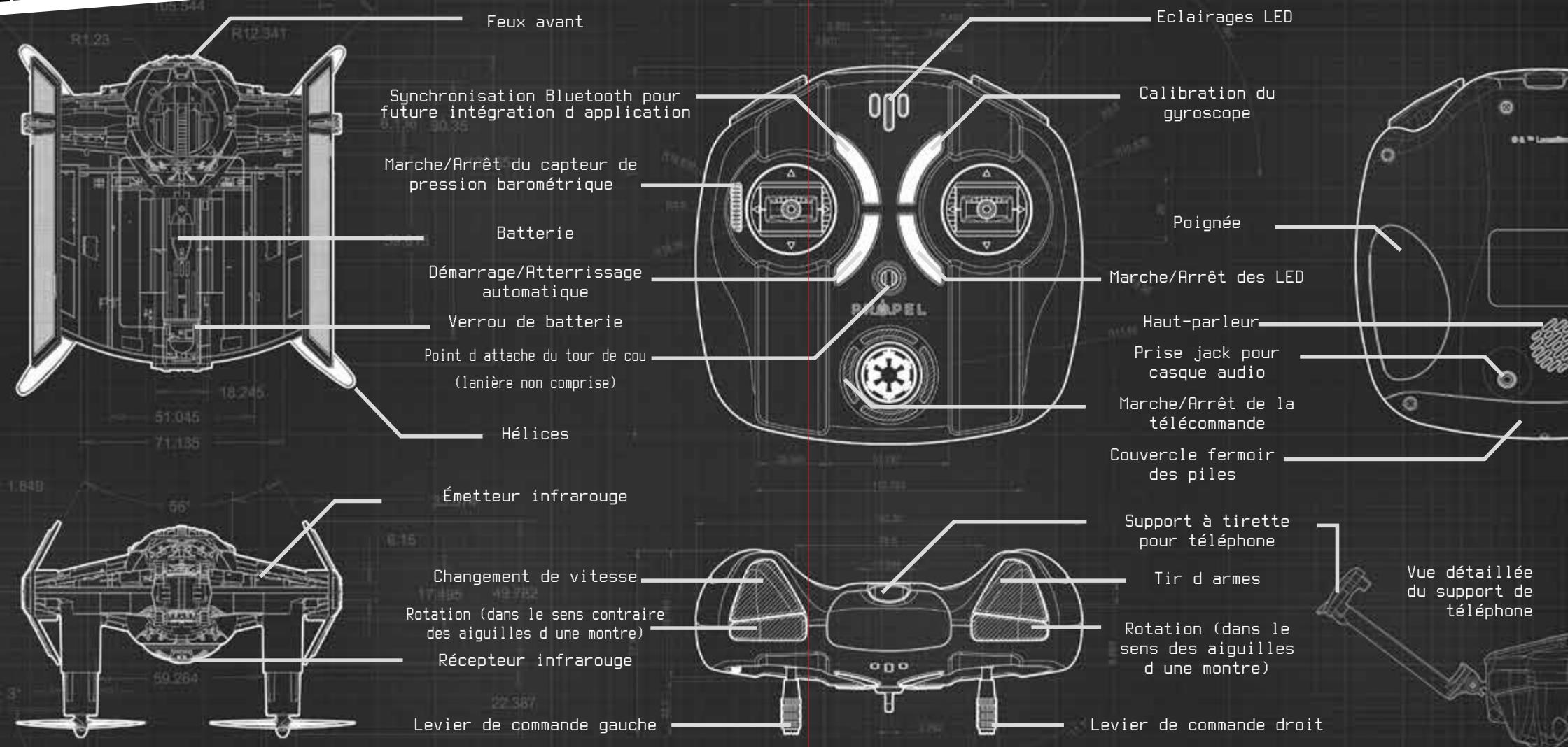 PROPEL STARWARS TiE ADVANCED X - ARRIVE BIENTOT - 2