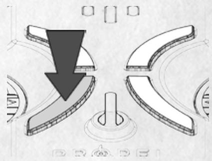PROPEL STARWARS TiE ADVANCED X - ATTERRISSAGE AUTOMATIQUE - 1