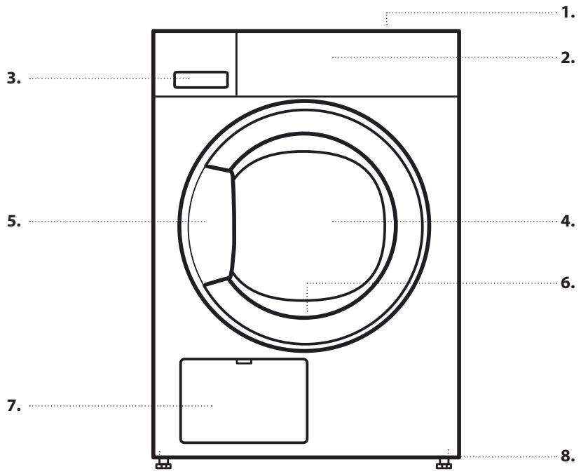 INDESIT IND80110 - DESCRIPTION DU PRODUIT - 1