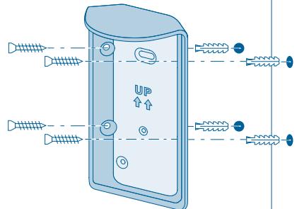 BOSCH STARTER KIT SECURITE - Montage en coin avec des vis - 4