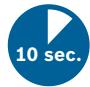 BOSCH STARTER KIT SECURITE - Montage en coin avec des rubans adhésifs - 3